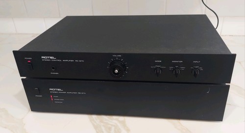 Rare combo rotel 870 stereo - rc-870,
