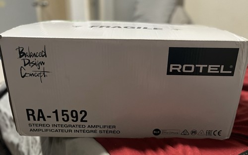 Rotel 1592 black channel - ra-1592, 2-channel