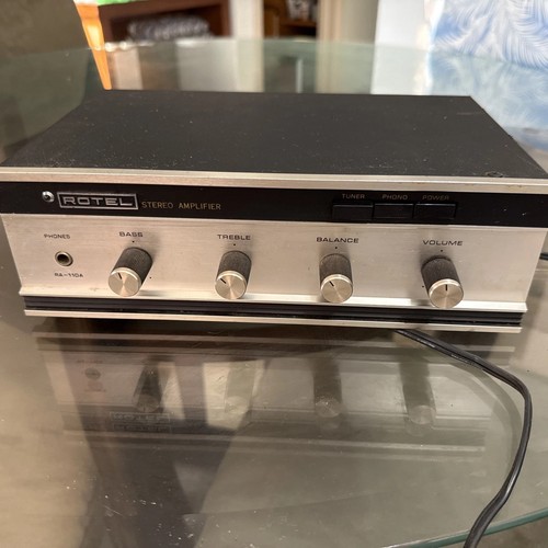 Rotel 110a stereo phono - phono, amp