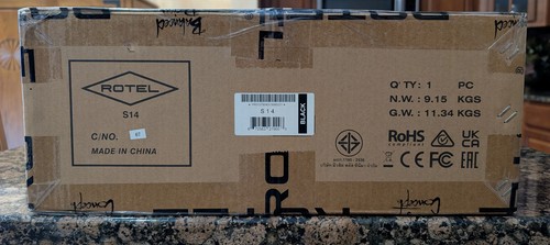 Rotel s14 streaming - rotel, integrated